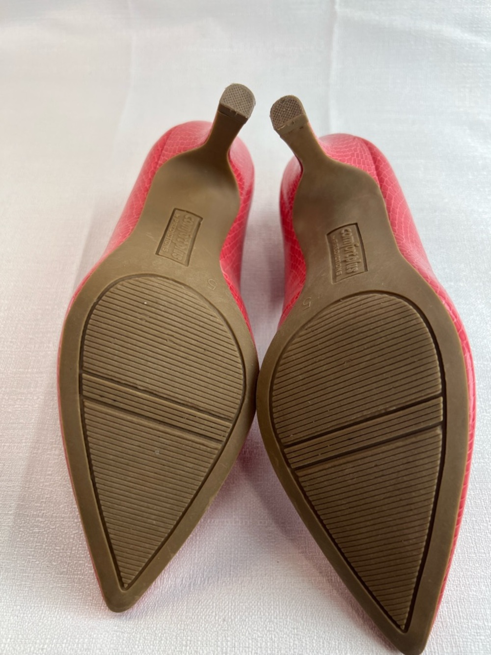 Comfort Plus, coral python, embossed heels - Picture 6 of 6